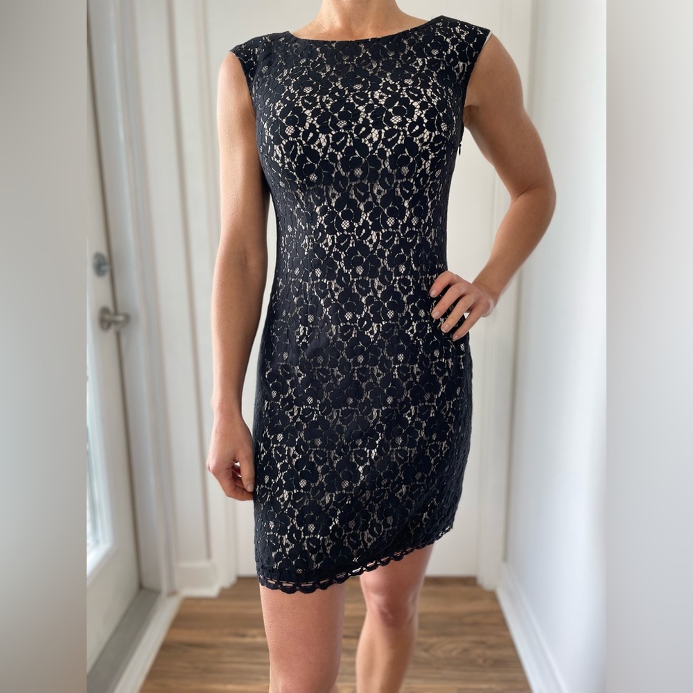 Marc Jacobs lace crochet midi dress size XS